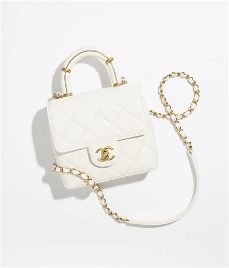 chanel white small flap|Chanel small flap price.